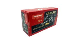 Norma TAC-22 High Performance Target, .22LR, LRN, 40 Grain, 50 Rounds