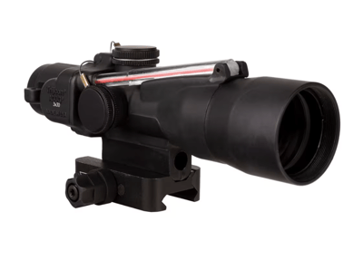 Trijicon ACOG 3x30 Dual Illum Red Horseshoe/Dot 7.62x39/123gr. Ballistic Compact Riflescope w/Q-LOC Mount