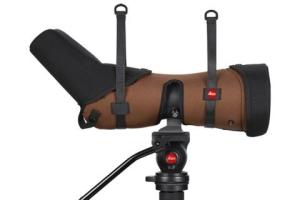 Leica Ever Ready Case for Apo Televid 82 W, Neoprene, Brown, 42070