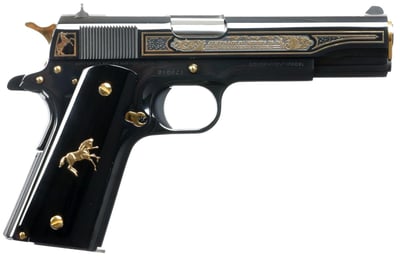 Colt 1911 "Oscuro Y Oro" 38 Super 098289113269