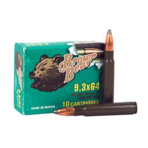 Brown Bear Ammo .9.3x64mm 268 Grain Bi-Metal SP 10 Round Box