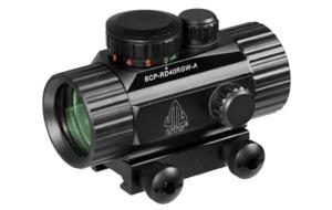 UTG 3.8" ITA Red/Green CQB Dot Sight with Integral Mount, Black