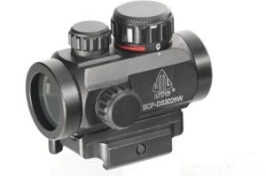 UTG 2.6in ITA Red/Green CQB Micro Dot w/ Integral QD Mount, 4 MOA Dot Reticle, Black
