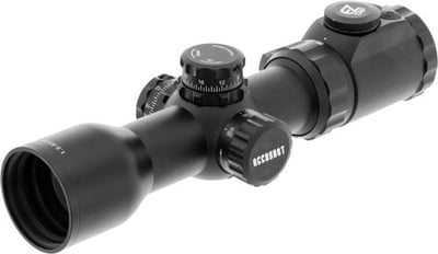 Leapers UTG OP3 Crossbow Scope, 1.5-6X36mm, AO, RGB, 130 Hunter BDC Reticle, Black