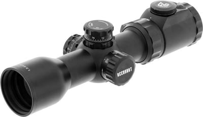 Leapers UTG OP3 Crossbow Scope, 1.5-6X36mm, AO, RGB, 130 Hunter BDC Reticle, Black