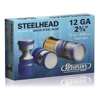 D Dupleks Ammo Steelhead Monolit 28 Solid Steel Slug 12 Gauge 2 3/4" 1 Oz 1460 fps 5 Rounds