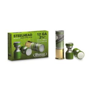 DDupleks Steelhead 12 Gauge Ammo 2-3/4" Shotshells Solid Steel Slug 1410 fps 250 Rounds
