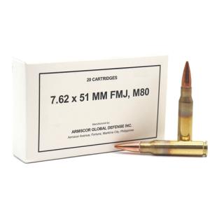 Armscor ARMSCOR 7.62X51MM M80 147GRAIN FMJ