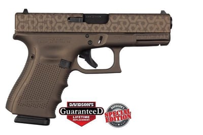 Glock 19 Gen 4 Davidson's Special Edition 9mm 682146004243