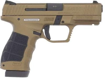 SAR USA SAR9 Compact 9mm 15+1 4" Barrel Bronze Pistol