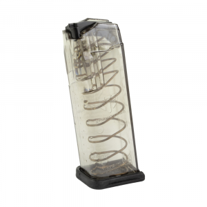 ETS Group Glock 19 9mm 15 Round Magazine Translucent Smoke