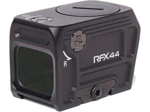 Viridian Compact RFX44 Closed Emitter Green 5 MOA Dot Sight with Picatinny High Mount Black