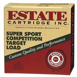 Estate Cartridge Super Sport Competition Target Load Shotshells - 12 ga. - #7.5 Shot - 1-1/8 oz. - 25 rounds SS12H 7.5