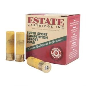 Estate Cartridge Super Sport Competition Target Load Shotshells - 20 ga. - #8 Shot - 7/8 oz. - 25 rounds SS20-8