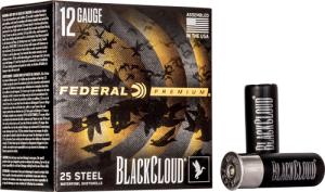 Federal Premium Black Cloud FS Waterfowl Shotgun Shells with FliteControl FLEX Wad - 12 Gauge - 3 - 2.75" - 25 Rounds PWBX147 3