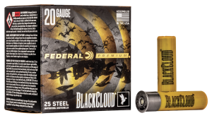 Federal Premium Black Cloud Ammunition 12 Gauge 3" 1-1/4 oz #2 Non-Toxic FlightStopper Steel Shot Case of 250 (10 Boxes of 25) 604544623277
