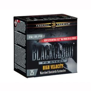 Federal Premium Black Cloud FS Waterfowl Shotgun Shells with FliteControl FLEX Wad - 12 Gauge - 3 - 3" - 25 Rounds PWBXH143 3