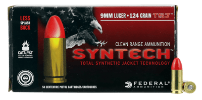 9mm Federal 124 Syntech Jacket RN AE9SJ2