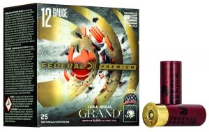 Federal Gold Medal Paper 12 Gauge Shot Shells - 12 Gauge 2-3/4'''' 1-1/8 Oz #7.5 Shot 25/Box gmt117