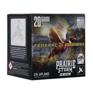 Federal Premium Prairie Storm 20 Gauge #6 Shot 1 1/4 oz 2.75in Centerfire Shotgun Ammo 25 Rounds PFX204FS PFX204FS 6