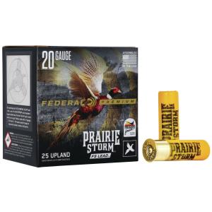 Federal Premium Prairie Storm 20 Gauge #5 Shot 1 1/4 oz 2.75in Centerfire Shotgun Ammo 25 Rounds PFX204FS 