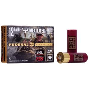 Federal Premium, 3rd Degree with Heavyweight TSS, 12 Gauge, 3", 1 3/4 oz. Shot Shells, 5 Rounds PTDX157 567