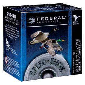 Federal Premium Speed-Shok Waterfowl Load Shotshells - 2 Shot - 12 ga. - 25 Rounds WF142 2