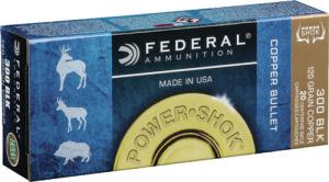 Federal 300 BLACKOUT 120GR POWER-SHOK COPPER AMMO 20RD 
