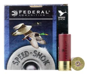 Federal Speed-Shok Waterfowl Ammunition 12 Gauge 2-3/4" 1-1/8 oz #3 Non-Toxic Steel Shot Box of 25 WF145 3