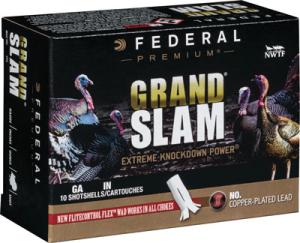 Federal Premium Grand Slam, 12 Gauge, 3" Shot Shells, Copper-plated Lead, 1 3/4 oz., 10 Rounds PFCX157F 6