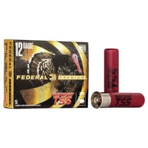 Federal Premium Heavyweight TSS 12 Gauge 2 1/4 oz Heavyweight TSS Centerfire Shotgun Ammo 7 Shot 5 Rounds PTSSX191F