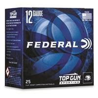 Federal Top Gun Sporting, 12 Gauge, 2 3/4", 1 oz., 250 Rounds 604544646429