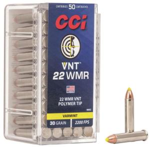 CCI / Speer 22wmr 30 Grain Polymer Tip - 22 Wmr 30gr Polymer Tip 50/Box 604544647334