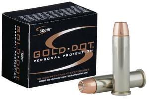 Speer Ammo 23920GD Gold Dot Personal Protection 357 Mag 125 gr Hollow Point (HP) 20 Bx/ 10 Cs