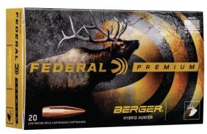 Federal Classic Hunter Berger Hybrid Rifle Ammunition .270 WSM 140 gr BTHP 3200 fps 20/ct
