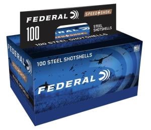 Federal Premium Speed Shok 12 Gauge 1 1/4oz Speed Shok Centerfire Shotgun Ammo 2 Shot 100 Rounds WF142100 WF1421002