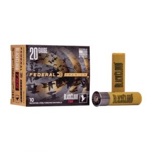 Federal Premium Black Cloud TSS 20 Gauge 3" 1 oz 1350 fps Steel/Tungsten 3, 9 Shot PWBTSSX20939 Single Box - 10 Rounds PWBTSSX20939