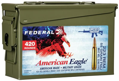 Federal American Eagle 223/5.56 604544655971