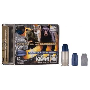 Federal Premium .40 S&W 200 Grain Syntech Jacket Solid Core Centerfire Pistol Ammunition 20 Rounds P40SHC1 604544658149