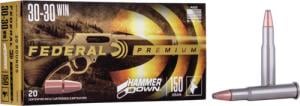 Federal Premium HammerDown .30-30 Winchester 150 Grain Centerfire Rifle Ammo LG30301