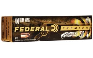 Federal Hammer Down Rifle Ammunition .44 Rem Mag 240 gr SP 1715 fps 20/ct