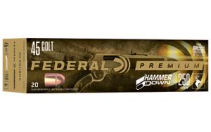 Federal Hammer Down Rifle Ammunition .45 Colt  250 gr SP 1025 fps 20/ct LG45C1