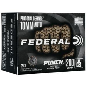 Federal Premium Personal Defense Punch 10mm  PD10P1