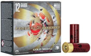 Federal Gold Medal Grand Paper Shotshells 12 ga 2-3/4" 1oz 1290 fps #7.5 25/ct