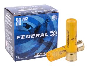 Federal Premium 20 Gauge 3in 3DR 1 1/4oz 5 Shotgun Ammunition 25 Rounds H258 H258 5
