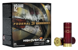 Federal High Over All Shotshells 12ga 2-3/4" 7/8oz (24 gram) 1335 fps #9 25/ct