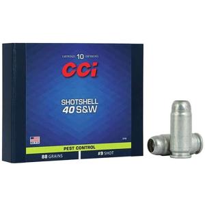 CCI HEVI-Bismuth .40 S&W 78 gr #8 10rds Handgun Shotshell for Reliable Stopping Power - 3740B