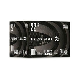 Federal Black Pack 22LR 36gr Lead Hollow Point, 1100rds - 36BF1100 