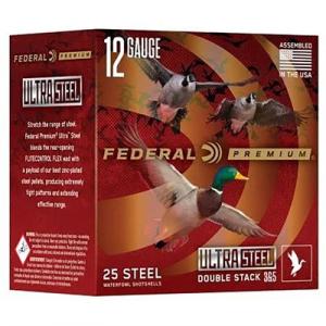Federal Premium Ultra Steel 12 Gauge 3" #2 1-1/4 oz 25rds Shotshell - for Reliable Performance in Any Condition - PWUX1422 PWUX142 2