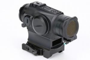 Holosun HE515GM-GR Elite Green Dot Sight 1x 20mm 65 MOA Circle with 2 MOA Dot Picatinny Co-Witness Mount
